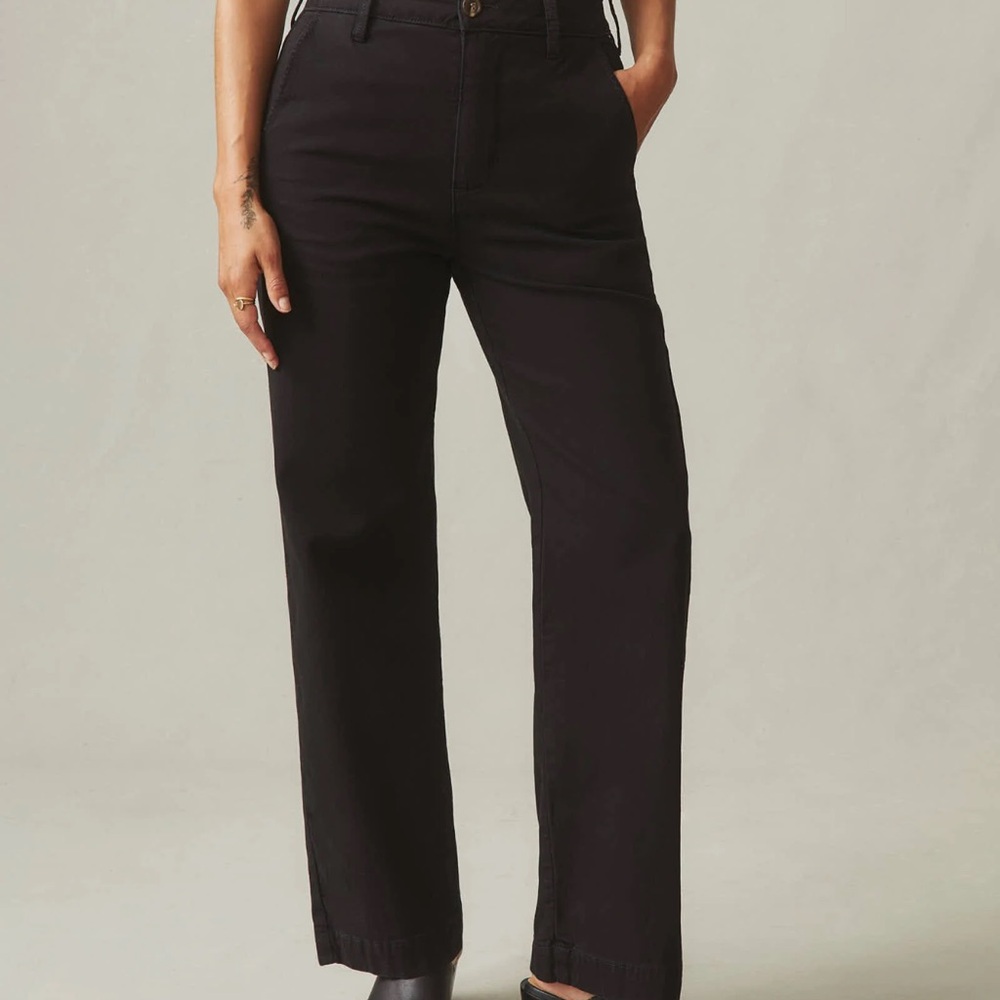 American Giant Wide Leg Pant trousers workpants